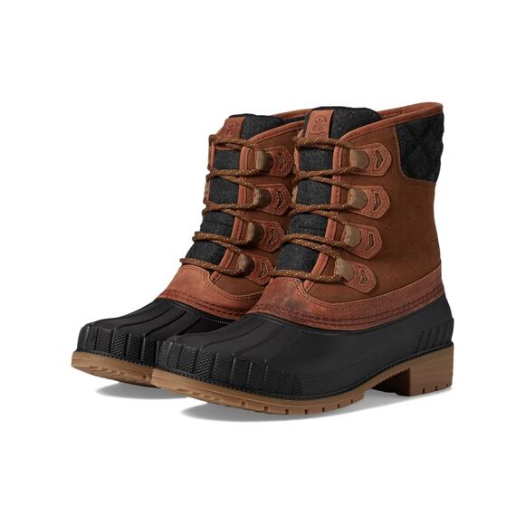 Kamik Women's 9 Cognac Sienna Mid S Snow Winter Boots Lace Up Waterproof BR12-5 - Picture 1 of 8